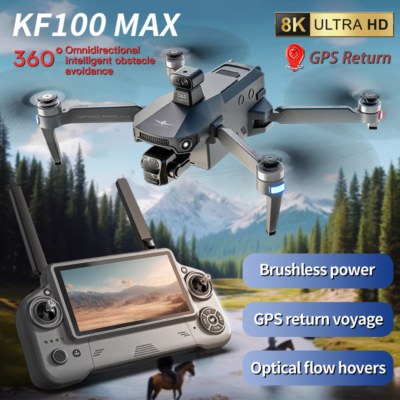 Fishing Camera - Drone GPS professionnel RC grand écran