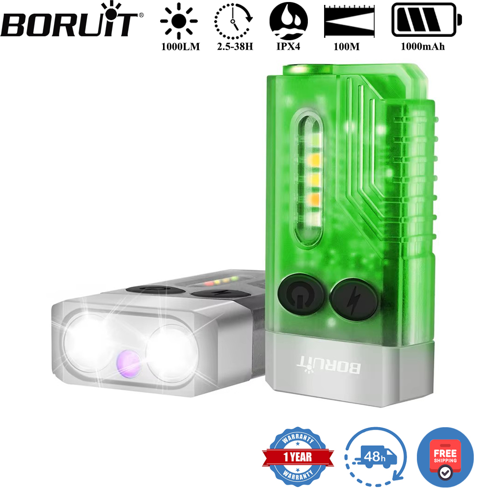 Fishing Light - BORUiT V10 porte-clés UV LED EDC