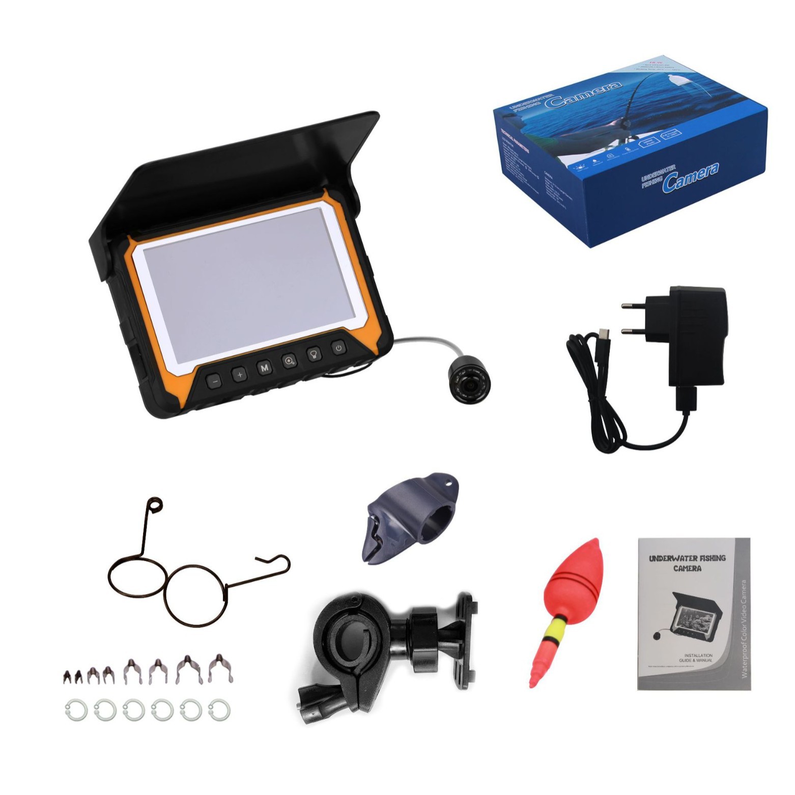 Fishing Camera - Caméra de pêche sous-marine avec écran