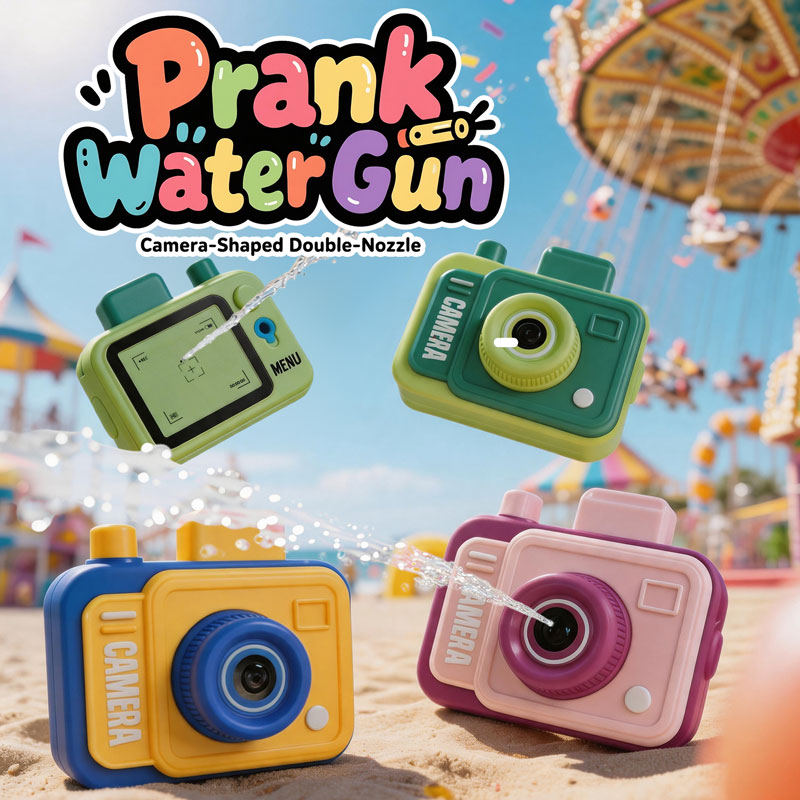 Underwater Camera - Pistolet à eau double face avec
