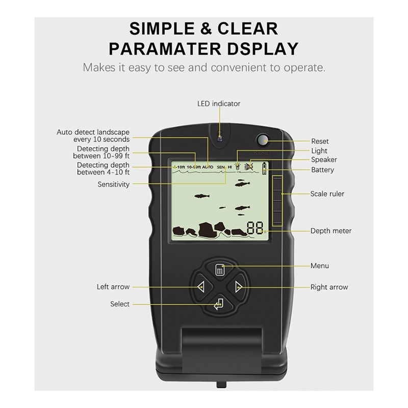 Nouveau détecteur de poissons  - Fish Finder Portable avis et prix