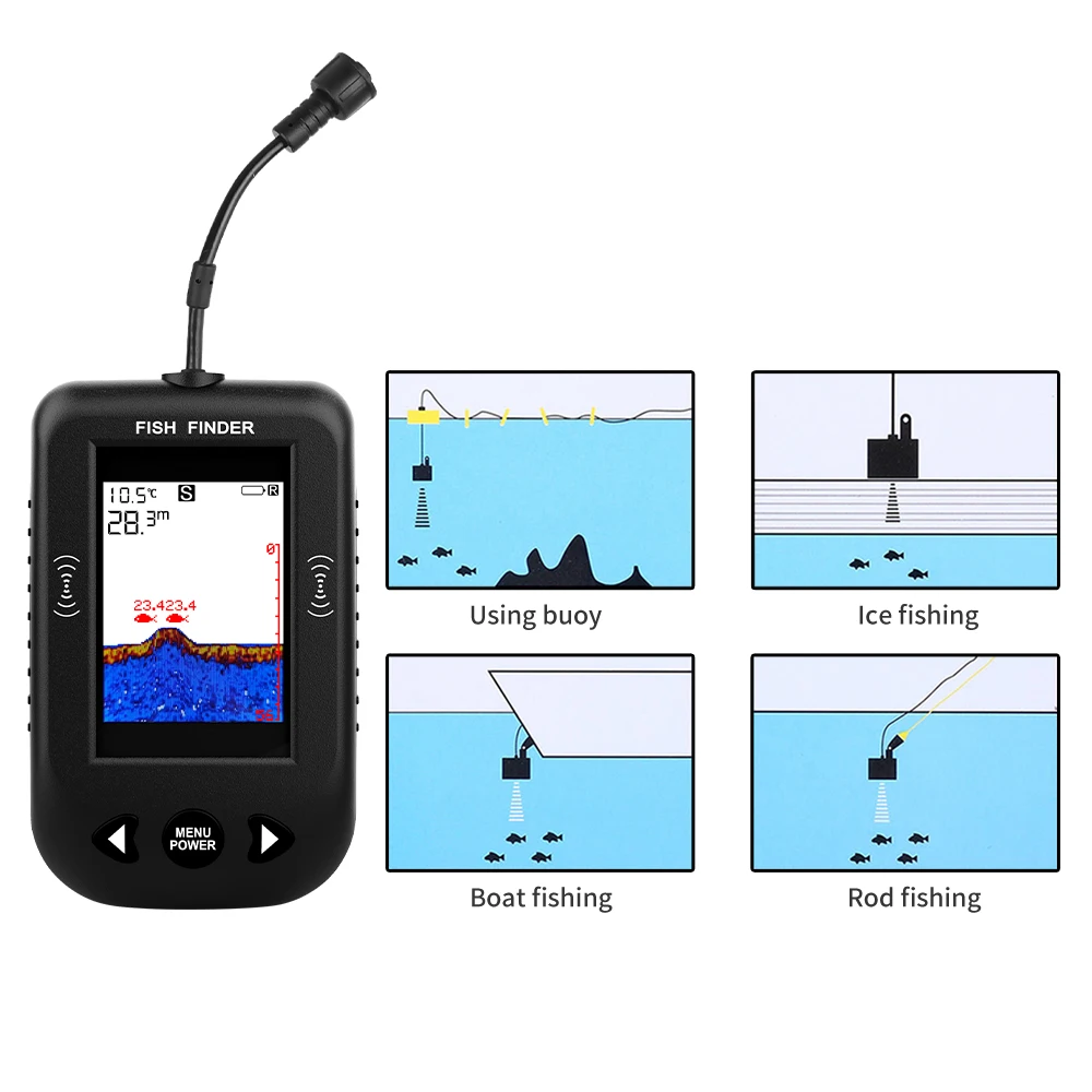 Alarme 100M Sonar Portable dét - Fish Finder Portable avis et prix