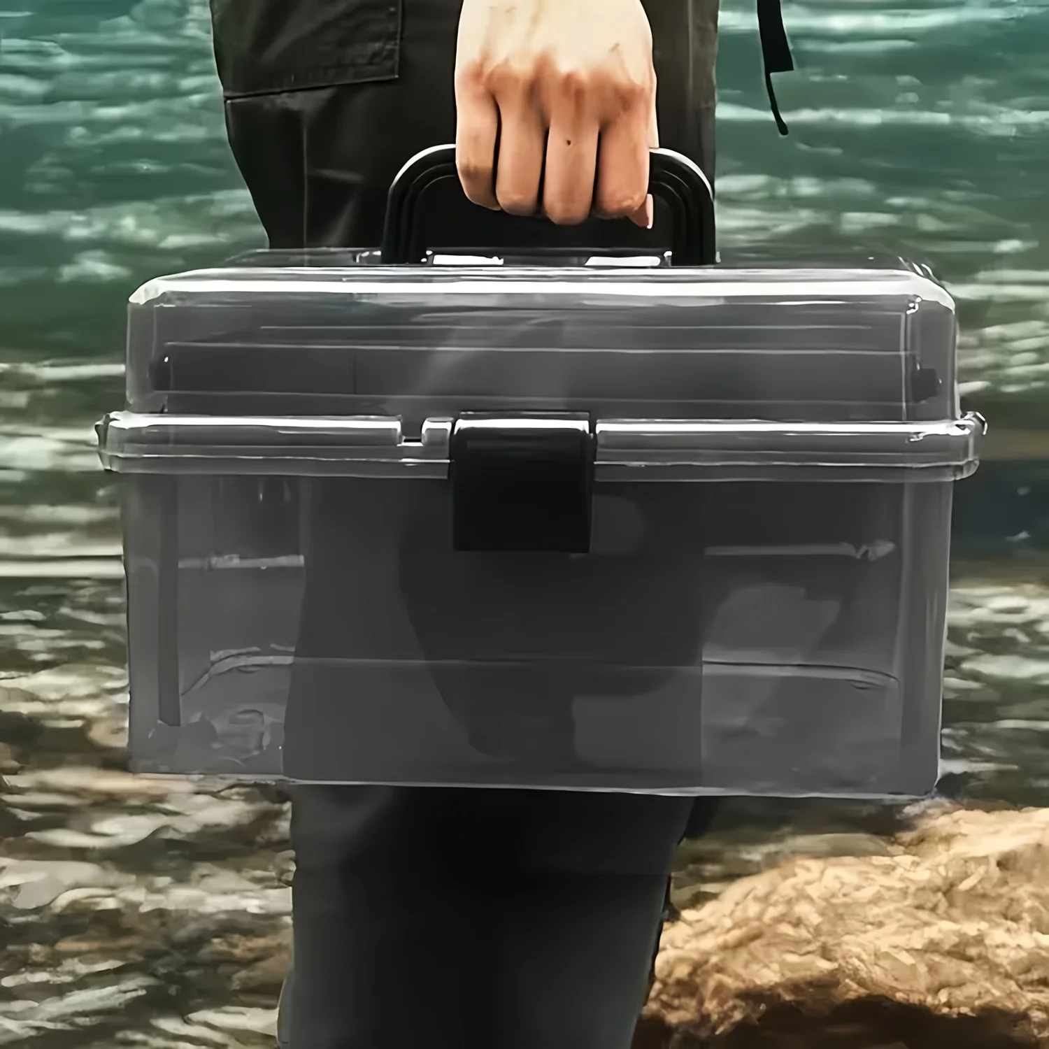 Boîte de pêche durable en PE | - Fish Finder Case avis et prix