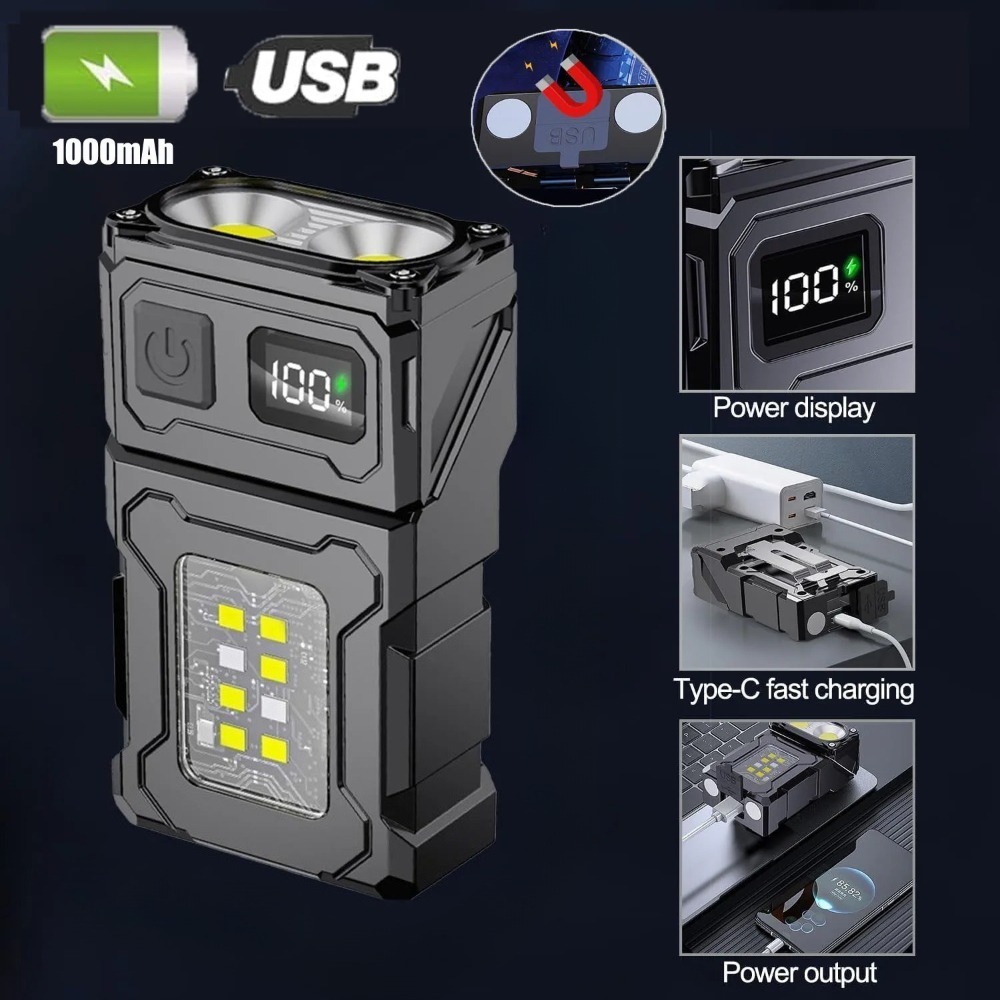 180 °   Lampe torche LED rotat - Fishing Light avis et prix