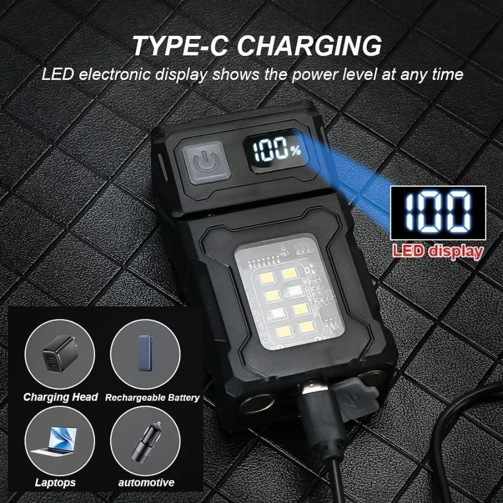 180 °   Lampe torche LED rotat - Fishing Light avis et prix