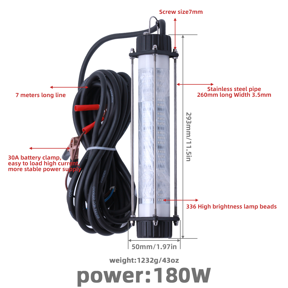 1 PC Lampe de pêche sous-marin - Fish Finder Cable avis et prix