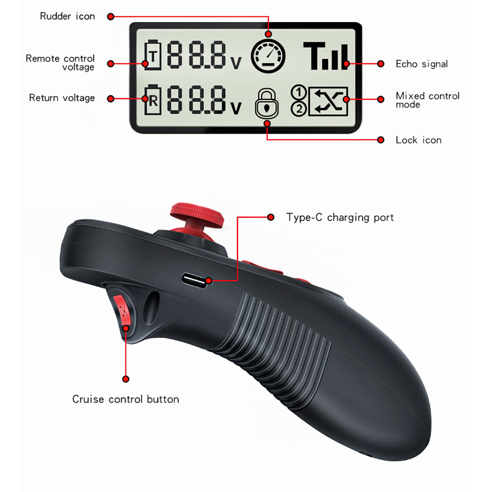 Système de télécommande sans f - Fish Finder Battery avis et prix