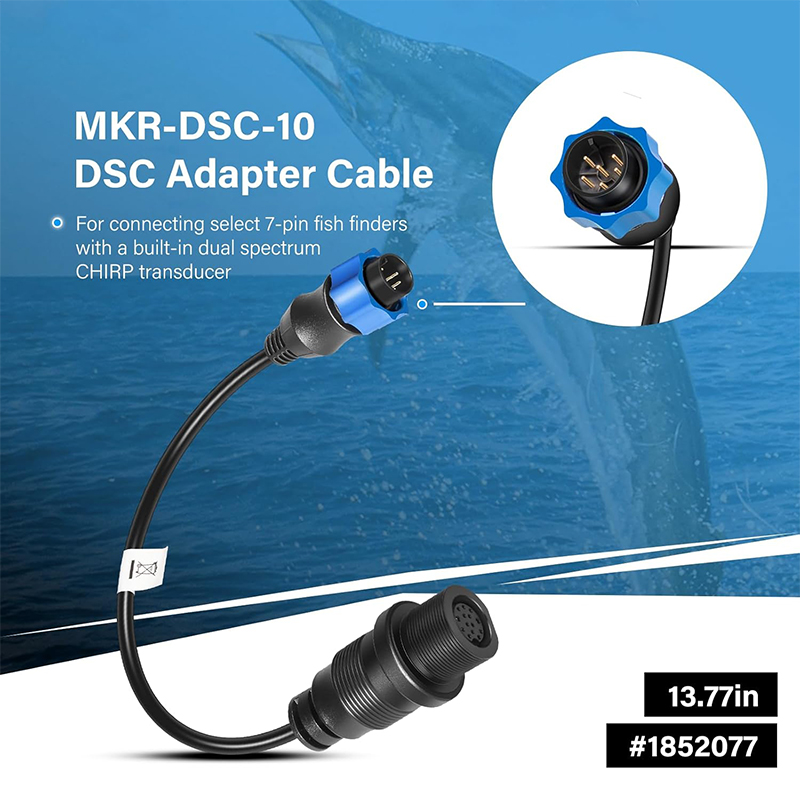 Câble adaptateur MKR-DSC-10 18 - Fish Finder Transducer avis et prix
