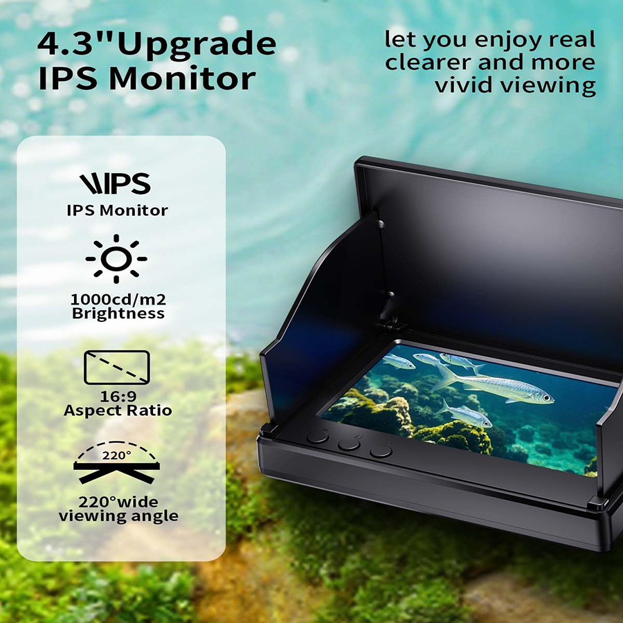 FOURQ Détecteur de poissons po - Fish Finder Portable avis et prix