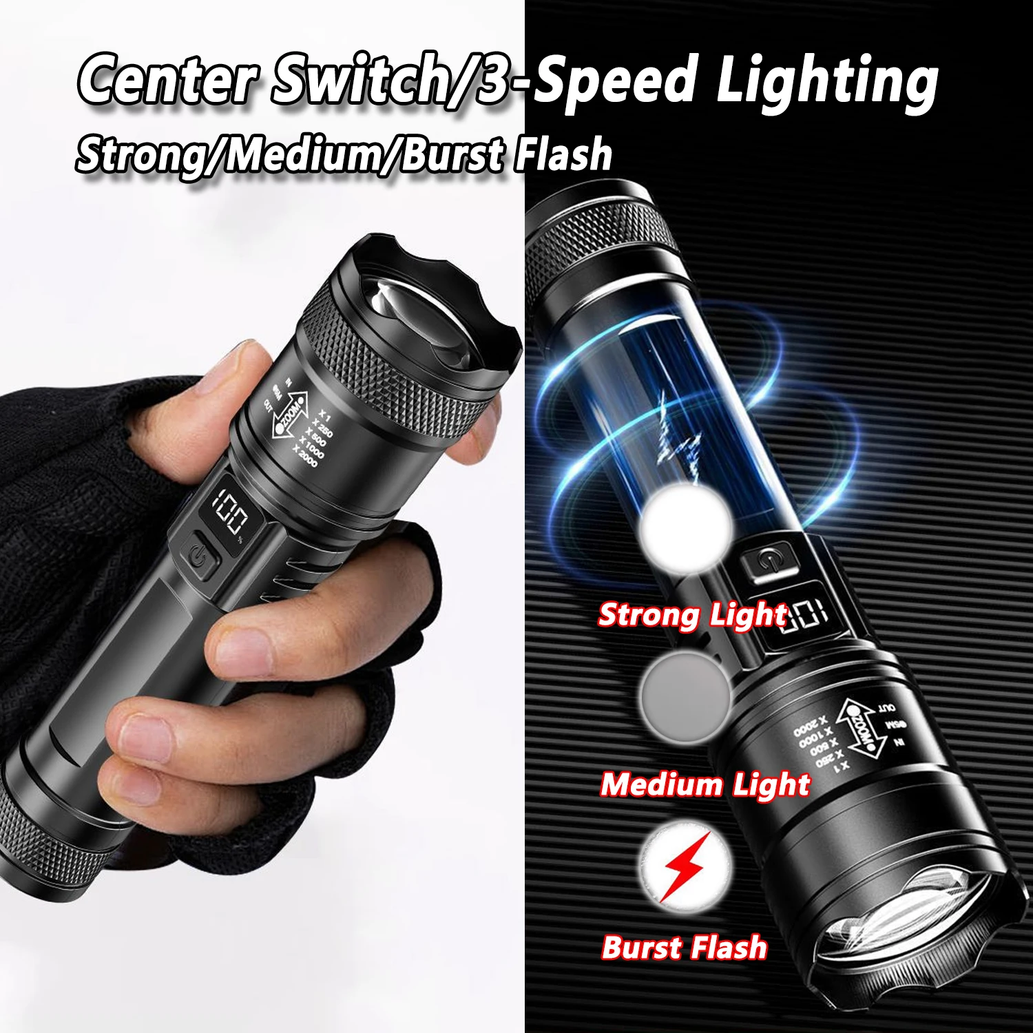 Lampe de poche LED Ultra lumin - Fishing Light avis et prix