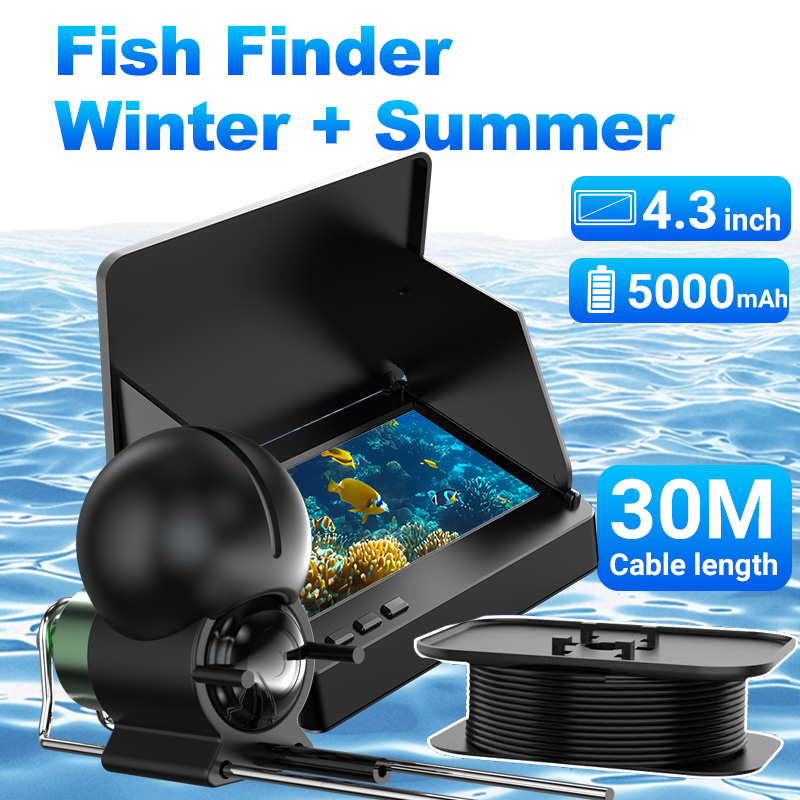 Caméra de pêche sur glace 4,3  - Fishing Depth Finder avis et prix