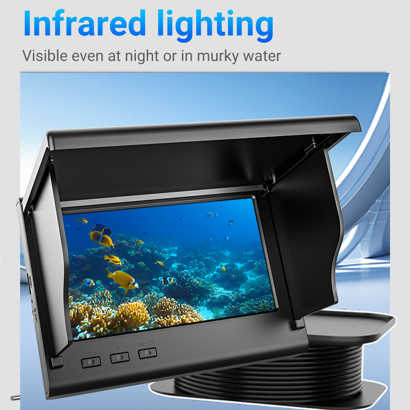 Caméra de pêche sur glace 4,3  - Fishing Depth Finder avis et prix